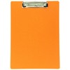 ナカバヤシ クリップボード A4 E型 バインダー オレンジ QB-A401-OR