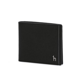 Hazzys (대구신세계)COLOR POINT 블랙 배색포인트 소가죽 슬림 반지갑 HJWA5E330BK (Daegu Shinsegae) COLOR POINT Black Accent Point Genuine Leather Slim Wallet HJWA5E330BK