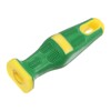 sourcing map Rubber File Handle 4.5 Inch Rectangular Hole Ergonomic