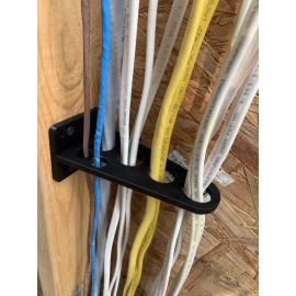 Unbranded Five Cable Organizer For Wire And Cables Cable Management Mount