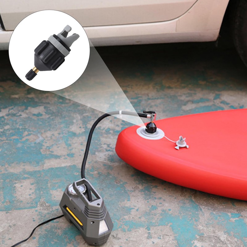 SUP Pump Adapter Compressor, SUP Canoe Kayak Pump Valve Adapter
