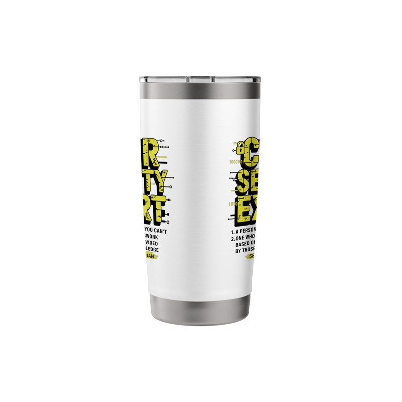 Cybersecurity Expert Programming Definition Stainless Steel Insulated Tumbler