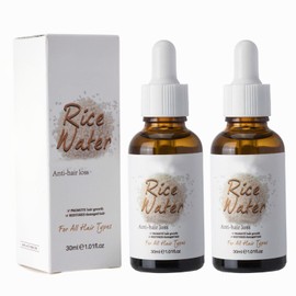 Rice Water Hair Oil, Rice Water Hair Growth, Fermented Rice Water Serum, Improves Dry Hair, Gently Moisturises Hair Growth, Nourishes Hair Oil, 30 ml Serum3 (6)