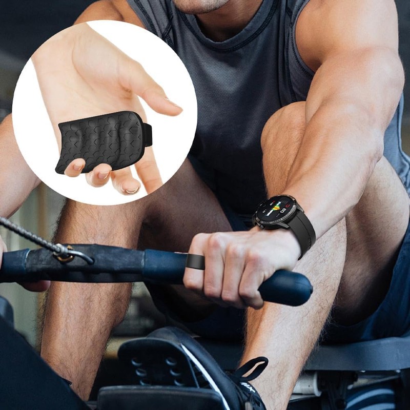 Wnddle Grips for Weight Lifting, Anti-Slip Workout Weight Lifting Grips,