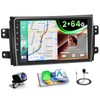 2+64GB Android 15 Car Stereo for Suzuki SX4 2006-2013 Wireless