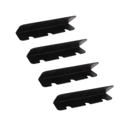 Inflatable Boat Seat Hook Clip, 4Pcs PVC Bracket for Inflatable Rubber Dinghy Raft Yacht Kayak Rowing Boat Accessories (Black)