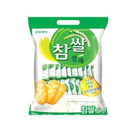 Crown Chamssal Seongwa 115g 참쌀선과 Korean Rice Cracker