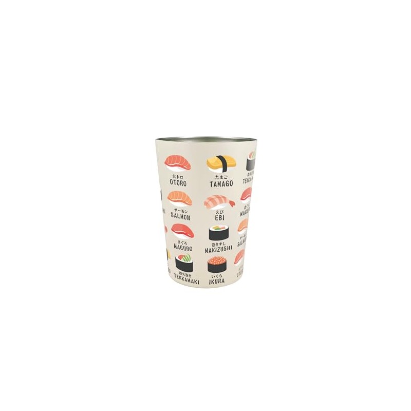 Wahodo 841-104 2-Way Vacuum Double Wall Tumbler [Sushi] Vacuum Insulated,