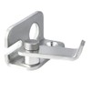 SAYAYO EMS3001-W Stainless Steel Door Bolt Small Lockable with Padlock