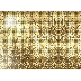 Withu Gold Flash Square Backdrop for Photography Shining Golden Sequins Shimmer Wall Decorations Banner Wedding Birthday Prom Anniversary Festival Party Background 7x5ft