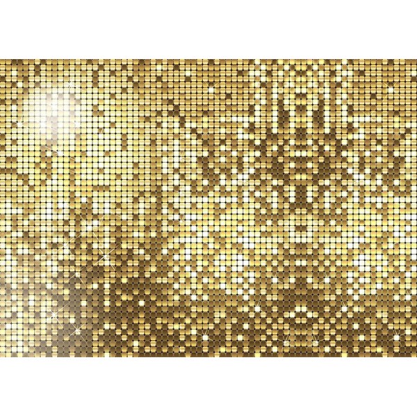 Withu Gold Flash Square Backdrop for Photography Shining Golden Sequins