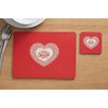 Premier Housewares Home Sweet Home Placemats - Set of 4,