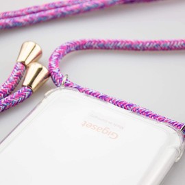 caseroxx TPU-Case in purple for Gigaset GS5 Pro SE / GS5 / GS5 Lite / GS5 Senior – shockproof & precise fit