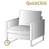 Wagner QuickClick® Plastic Gliders, Furniture Glides, Chair Glides, Set of