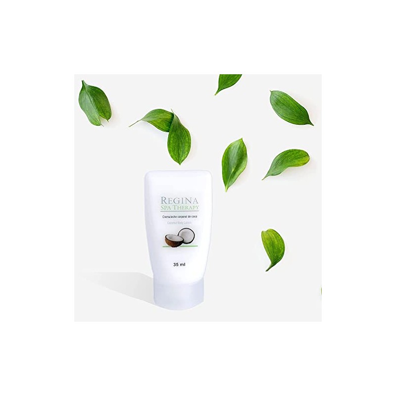 Crema Corporal de Coco 35 ml. Caja con 50 unidades.