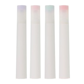 PATIKIL Highlighter Pen, 4 Pack Quick Dry Broad Tip Underline Writing Marker Pens for Office Home Daily Use Style 4, Pink/Brown/Green/Purple