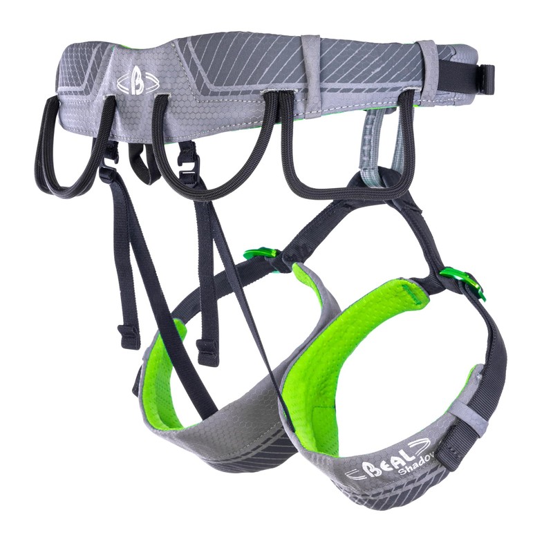 Beal Shadow Soft Climbing Harness, grey, 2/M-L