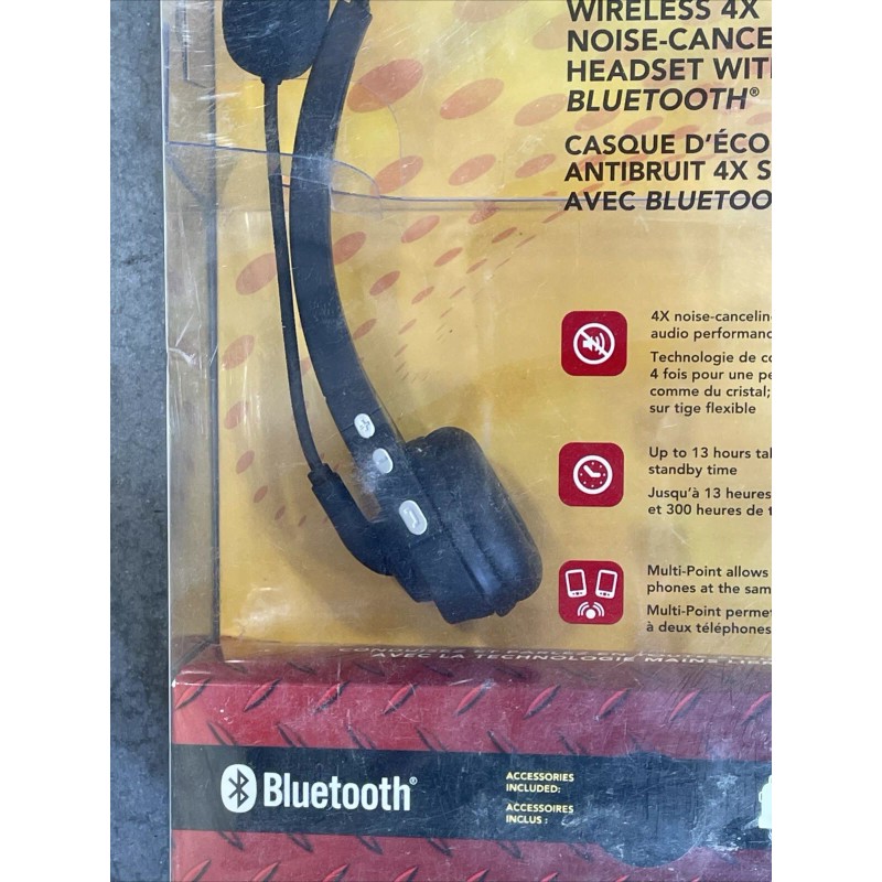 RoadKing Road King RK200 Bluetooth Wireless Noise Cancelling Headset -