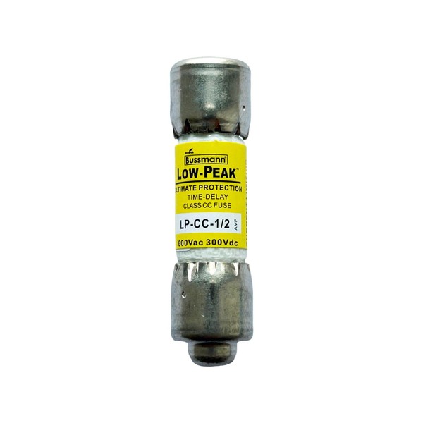 New OEM LP-CC-1/2 LP-CC-1/2A LP-CC 0.5A 600Vac Time Delay Fuse,