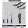 Pry Bar Set, 12", 17" and 25" Heavy Duty Pry