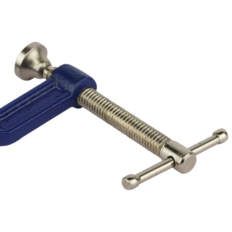 IRWIN 1415-C Tools QUICK-GRIP C-Clamp, 1 1/2-inch, 1 1/2-inch Throat