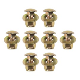 GELASKA 8 Pack 5/16-18 x 3/4 Carriage Bolts Replaces MTD 710-0451, Craftsman 710-0451, Murray 1740718AYP Skid Shoes Bolts