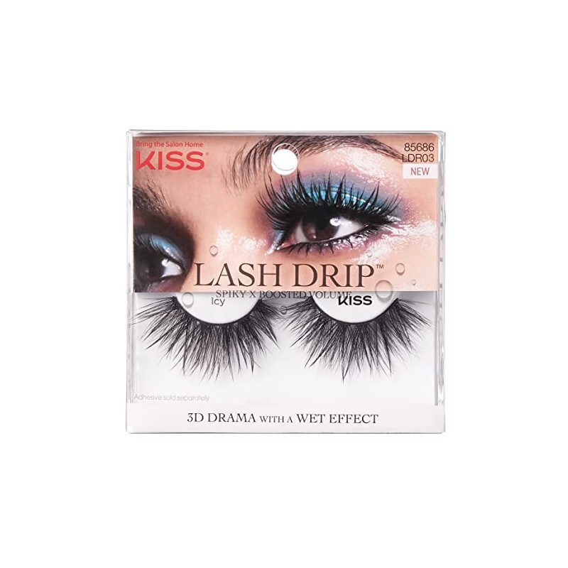 Kiss Lash Drip Icy (Pack of 3)