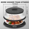 4 in 1,WENWELL 2 Microwave Splatter Cover & 2 Mat,Cooking