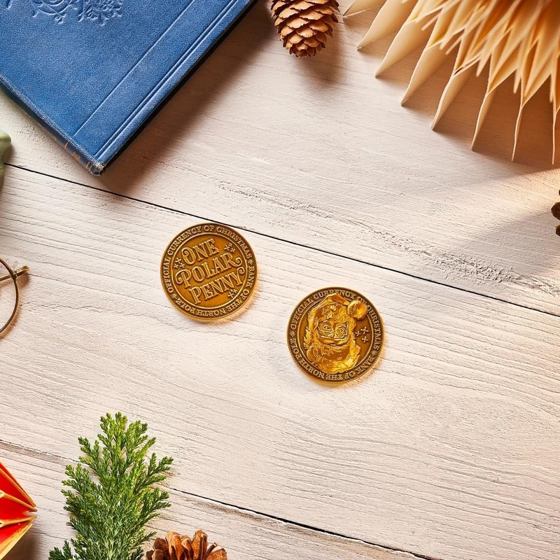 North Pole Polar Pennies Christmas Good Behaviour Coins, Santa Coins,