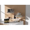 Stainless Steel Microwave Shelf 17"x22", Wall Mount Kitchen Shelf