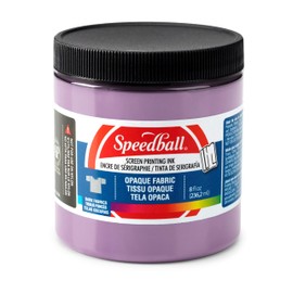 Speedball Opaque Fabric Screen Printing Ink, 8-Ounce, Prim Peacock
