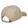 e4Hats.com Navy Veteran Letters Embroidered Washed Cap - Khaki OSFM