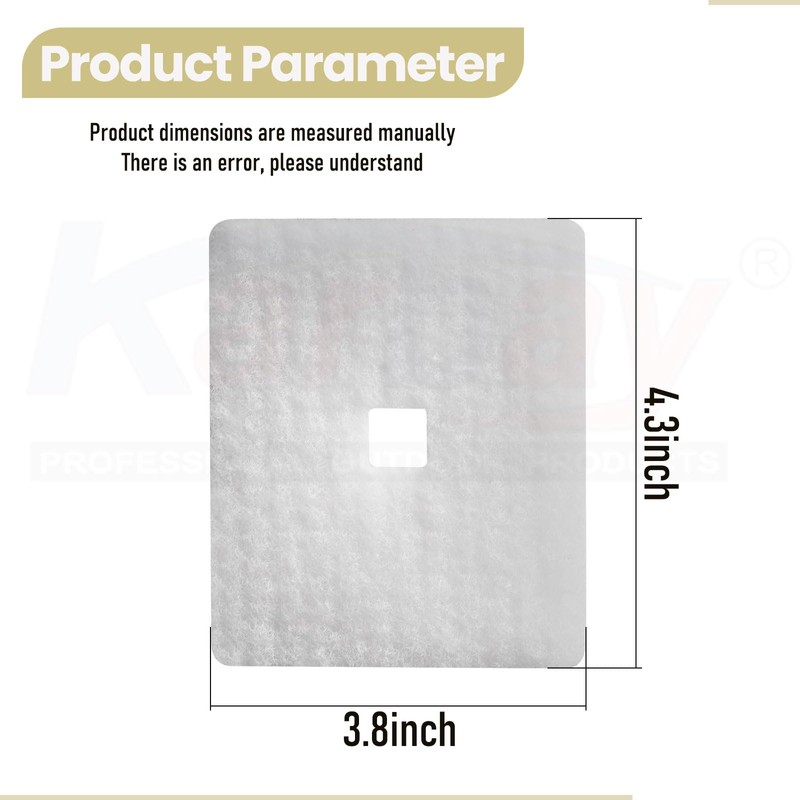 Karbay 4 Pack Air Filter for Hib-Low HP 60 &
