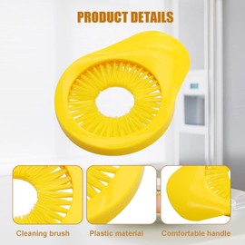 CCHOME Corn Silk Remover, Corn Silk Cleaning Brush Yellow