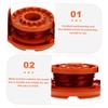 Mipcase 3 Sets Mowing Trimmer Rope Durable Replacement Line for