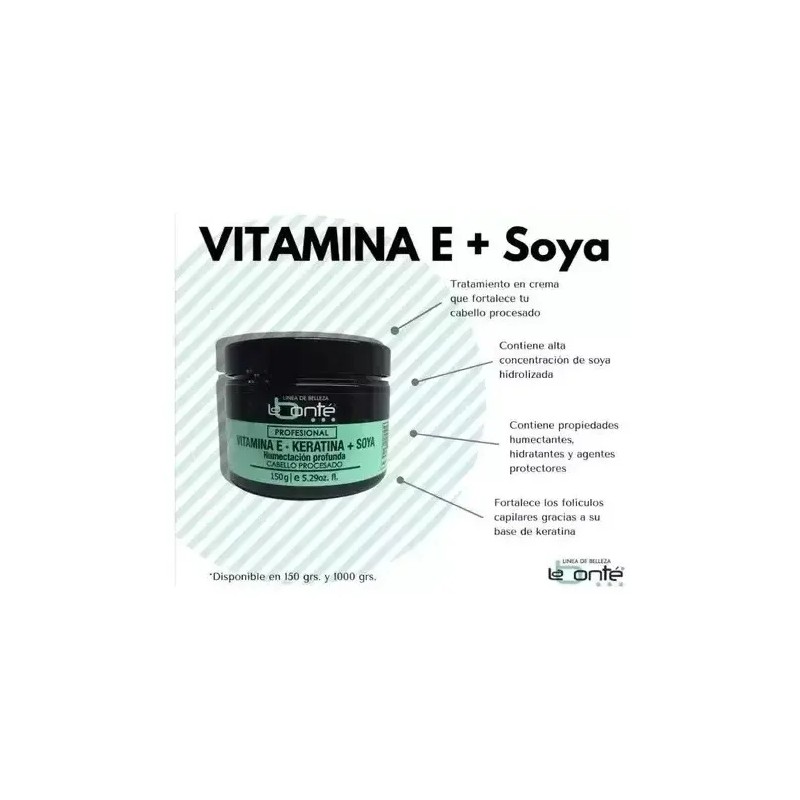 2 Vitamina E Keratina Soya 1kg Labonte
