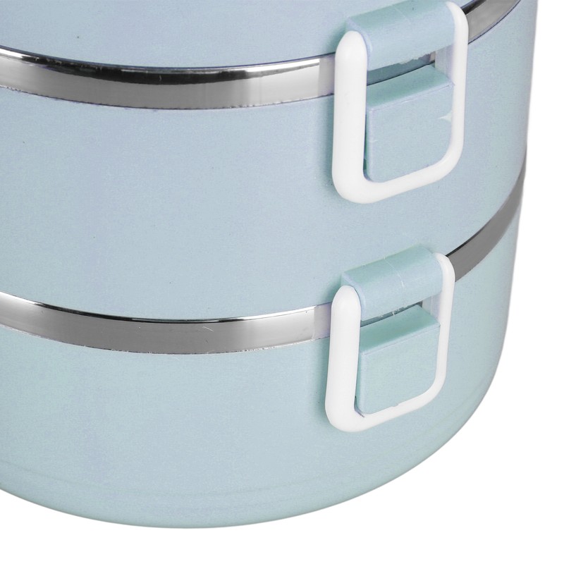 Portable 304 Stainless Steel Bento Lunch Box Thermal Cylinder Lunch