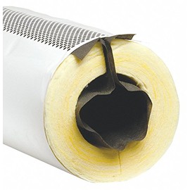 1/2" x 3 ft. Fiberglass Pipe Insulation, 1/2" Wall