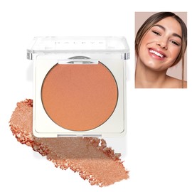 HALEYS Re-pop Smoothing Powder Blush (Tan Lines) - Pigmented, Easy Blending, Longwear, Buildable, Talc-Free, V + CF
