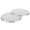 5in Plastic Frame White Mesh Car Audio Speaker Grill Guard