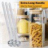 LEIFENY 2PCS 1Tsp(1/3tbsp, 5ml) Extra Long Handle Measuring Spoon, Single