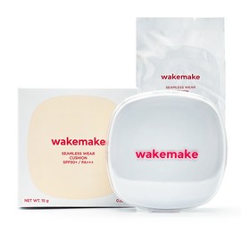 Wakemake Seamless Wear Cushion Main Product + Refill Special Set / 웨이크메이크 심리스 웨어 쿠션 본품+리필 기획세트