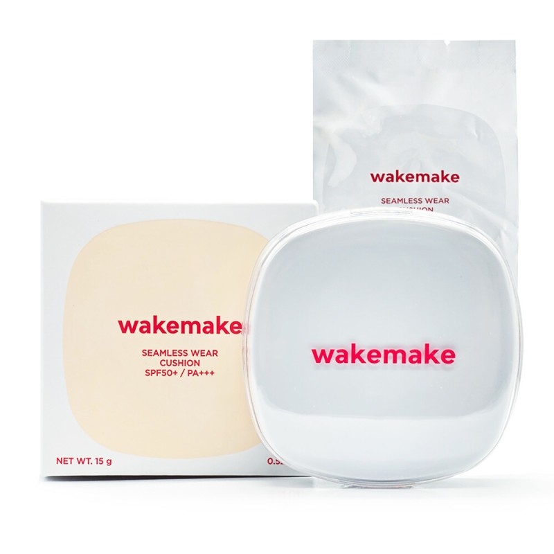 Wakemake Seamless Wear Cushion Main Product + Refill Special Set