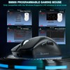 SOLAKAKA SM805 Lightweight Wireless Gaming Mouse,24000 DPI,Tri-Modes Connection,BT5.0/Type-C Wired/2.4G Wireless