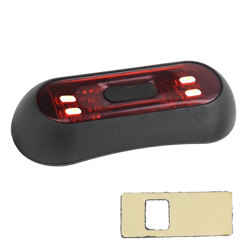 Tail Light LED IP67 Flashing Waterproof Highlight for Motorcycle Bicycle