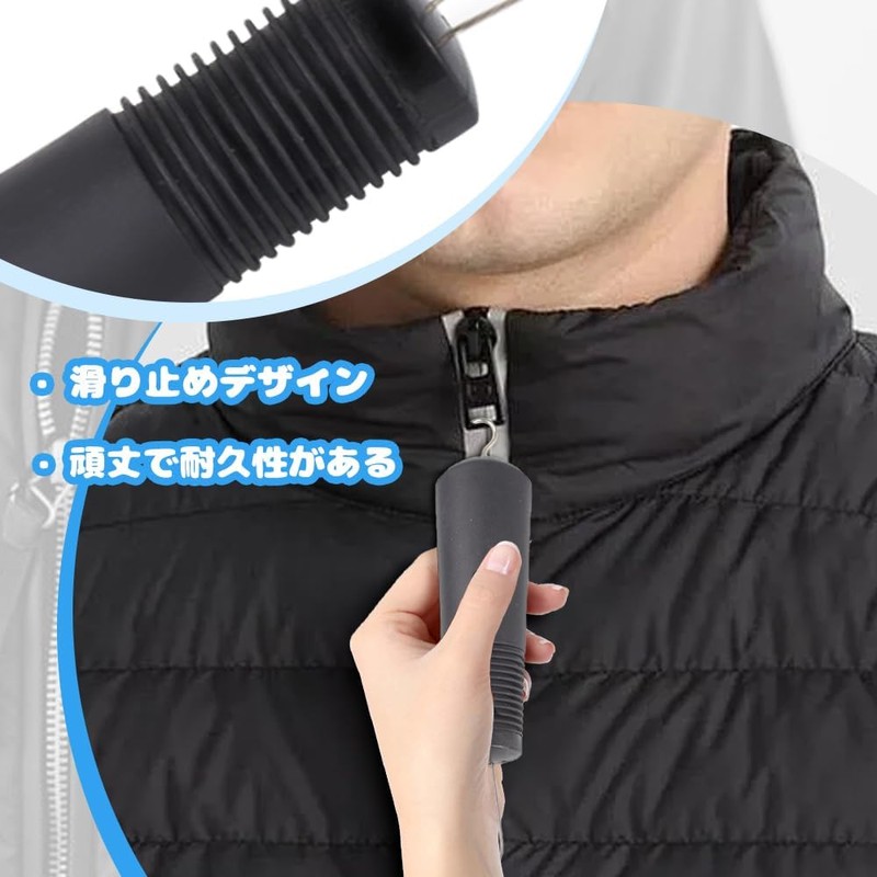 Button Hook, Button Aid, Easy to Hold Button, Self-Aid Tool,