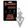 Gerber Gear Broadhead Keychain 5-in-1 Multitool, Clips to Pocket or