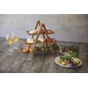 TOSCANA - a Picnic Time brand, 3 Tiered Serving Ladder