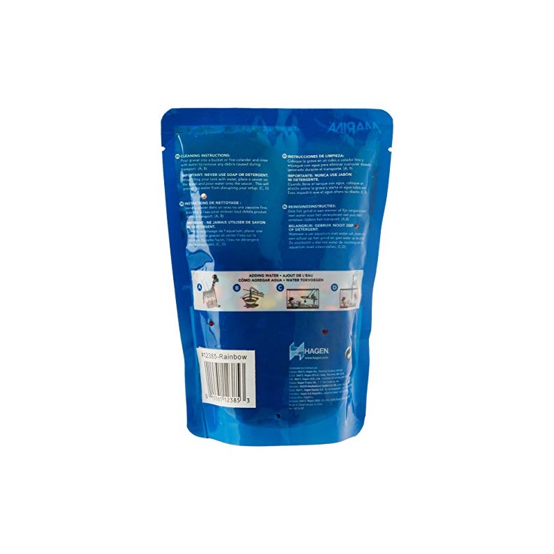 Marina Decorative Aquarium Gravel, 450 g, Rainbow