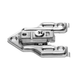 Blum B175h6 4.5mm Stamped Steel Screw On Face Frame Mounting Plate